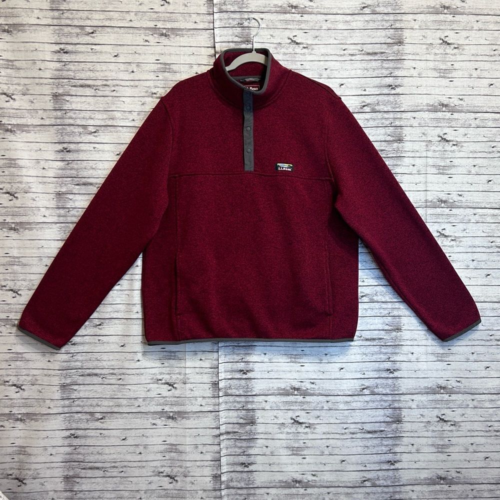 L.L.Bean Sweater Fleece Pullover